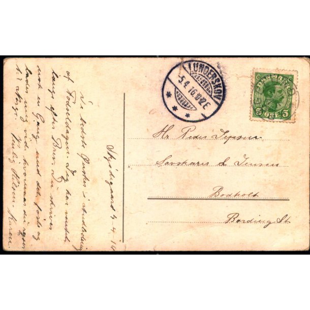 KRAGELUND p� Postkort