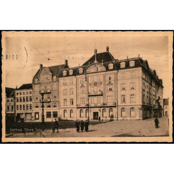 Aarhus - Store Torv - Med Hotel Royal - Stender A. 16 - Brugt