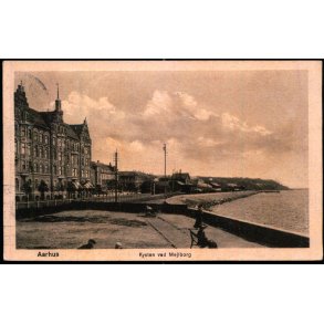 Aarhus - Kysten ved Mejlborg - J.J.N. 9728 - Brugt