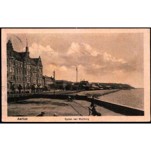 Aarhus - Kysten ved Mejlborg - J.J.N. 9728 - Brugt
