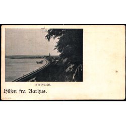 Hilsen fra Aarhus - Kystvejen - E.O.&amp; Co u/n - Ubrugt