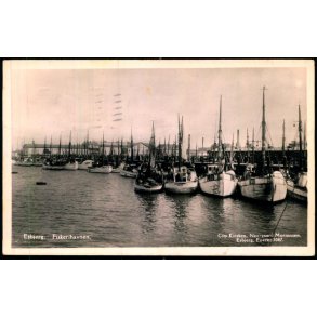 Esbjerg - Fiskerihavnen - Fotokort City Kiosken 3087 - Brugt