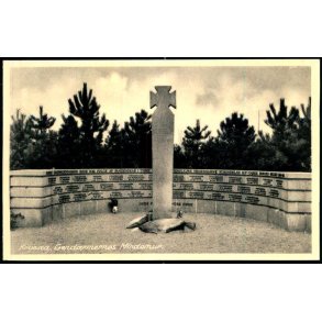 Krusaa - Gendarmernes Mindesmur - Karl Immig 9823 - Ubrugt