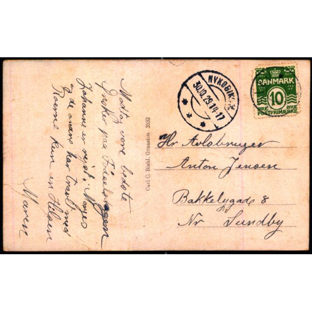 SEJERSLEV p Postkort