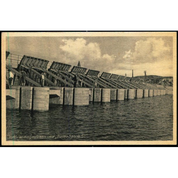 Afvandingssluse ved Hvide Sande - Bollerup Bogh. 3666 - Ubrugt