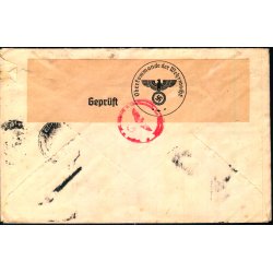 Censurbrev fra Tyskland  23 - 2 - 40 - Til Haderslev