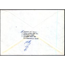 Brev - Retur afsender  15 - 4 - 75