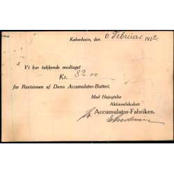 Accumulator - Fabriken - Kbh. - u/n - Brugt