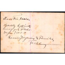 Firh�j - Fotokort u/n - Ubrugt