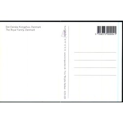 Det danske Kongehus - Kortgrden KON 028 - Ubrugt