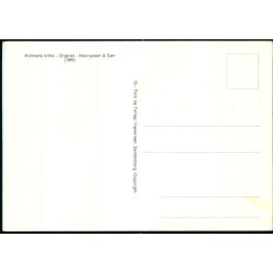 Holmens Kirke - Orglet - Ingwersen u/n - Ubrugt