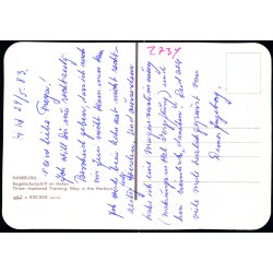 Hamburg - Segelschulschiff im Hafen - Krger 920550  - Ubrugt