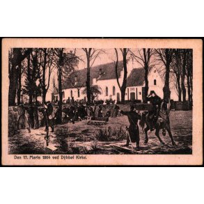 Den 17. Marts 1864 ved Dybb�l Kirke - Fr. Biehl u/n - Ubrugt