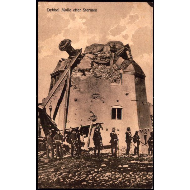 Dybb�l-M�lle efter Stormen - Chr. Qvist 79 - Ubrugt