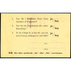 Slagtermester Peter Ryholt - Vrnedamsvej 10 - V - Brevkort 127 - Ubrugt