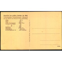 Stapellauf des gr&ouml;ssten Schiffes der Welt - Moehlke 72 - Ubrugt