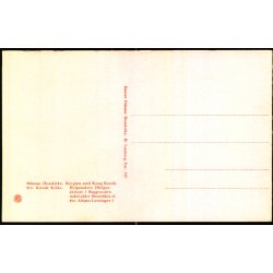 Odense Domkirke - Krypten med Kong Knuds Helgenskrin -  H. L�nborg 207 - Ubrugt