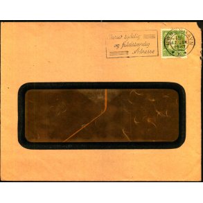 Perfin - Kbenhavns Handelsbank - Stemplet 17 - 6 - 47 - Brugt