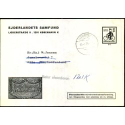 Brev - Retur afsender  15 - 4 - 75