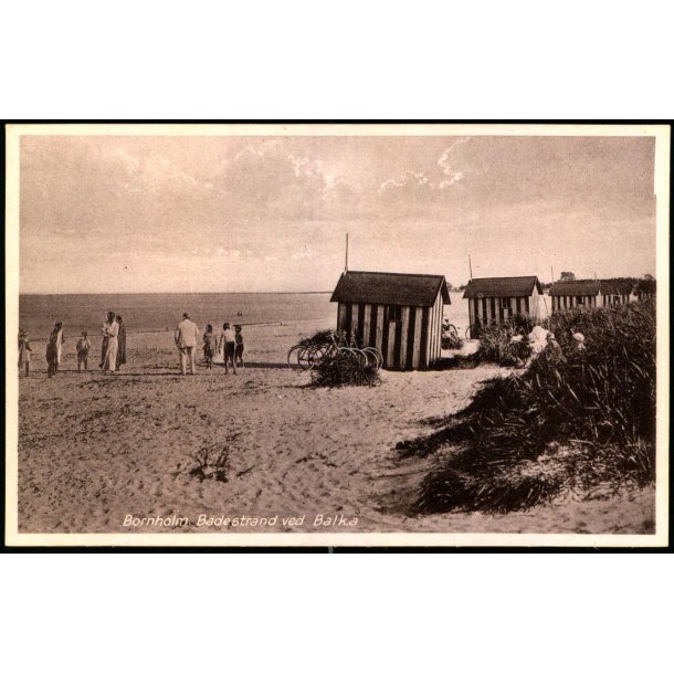 Bornholm - Badestrand ved Balka - Frits Srensens Bogh. 743