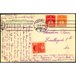 K.F.U.M. - 2 re Mrkat p postkort 7 - 10 - 1910 - Brugt