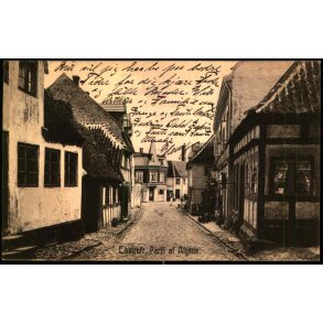 Ebeltoft - Parti af Algade - Ebeltoft Bogh. u/n - Brugt