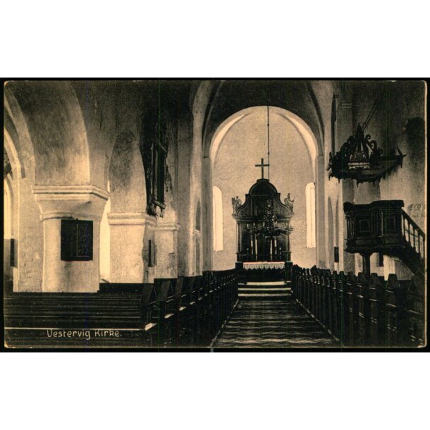 Vestervig Kirke - C. Buchholtz Bogh. 21653 - Ubrugt