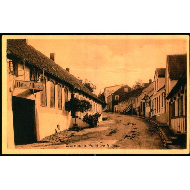 Bornholm - Parti fra Allinge - Frits Srensen u/n - Brugt