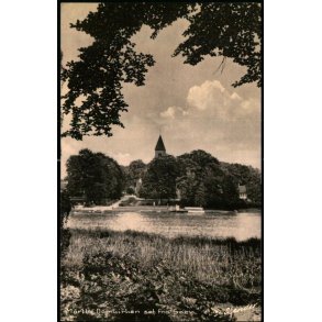 Maribo - Domkirken set fra S�en - Stender M. 208 K - Brugt