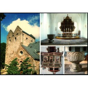 Bornholm - Aa  Kirke fra omkring r 1150 - Bornholms Tidende u/n - Ubrugt