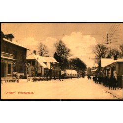 Lyngby - Hovedgaden - Knud Henriksens Bogh. 60532