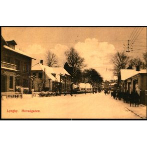 Lyngby - Hovedgaden - Knud Henriksens Bogh. 60532
