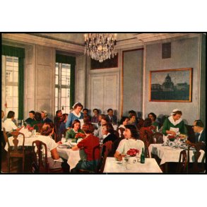 Nationalmuseets  Restaurant  -  Grafisk u/n - Ubrugt