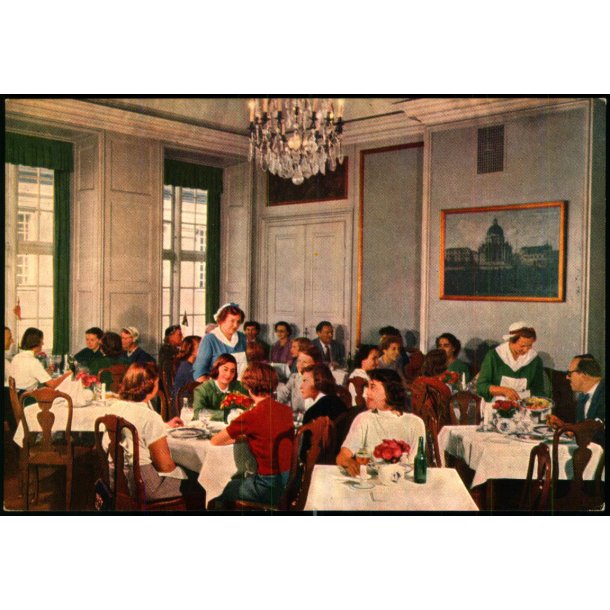 Nationalmuseets  Restaurant  -  Grafisk u/n - Ubrugt