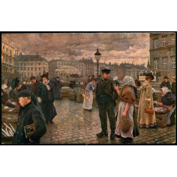 P. Fischer - Fisketorvet ved Gl. Strand - Nielsen &amp; Lydiche u/n - Brugt