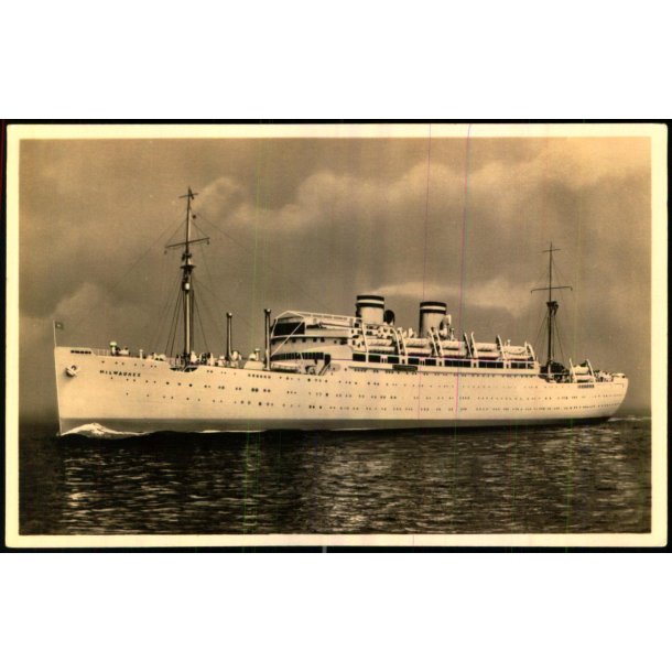 Milwaukee - Hamburg Amerika Linie - A 283 - Ubrugt