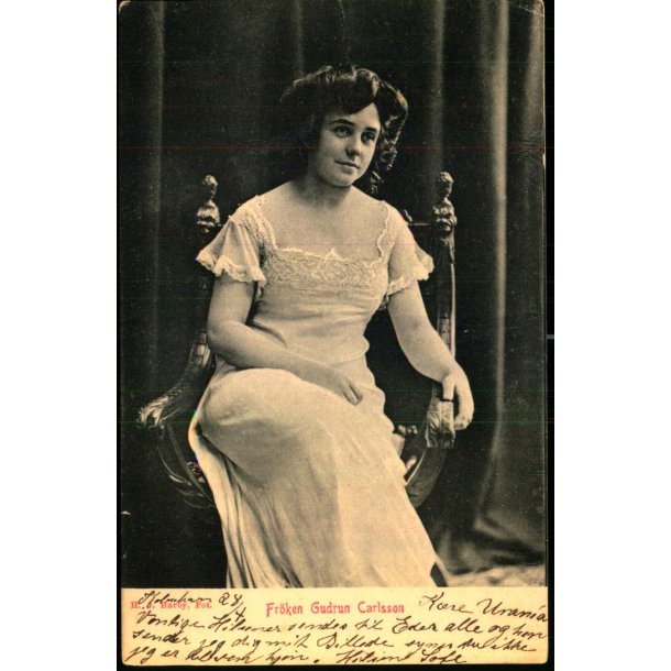 Frk. Gudrun Carlson - u/n - Brugt