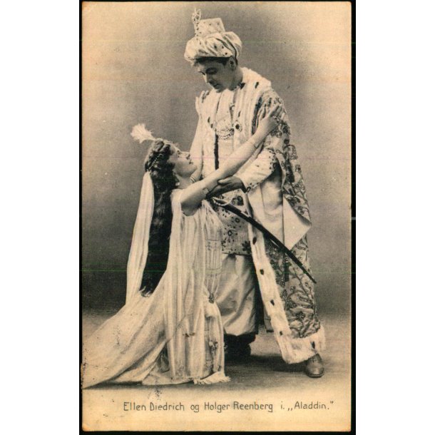 Ellen Diedrich og Holger Reenberg I Aladdin - P.H. 5074 - Brugt