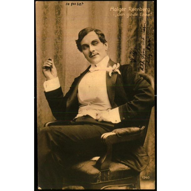 Holger Reenberg I Den glade Enke - P.H. 1240 - Brugt