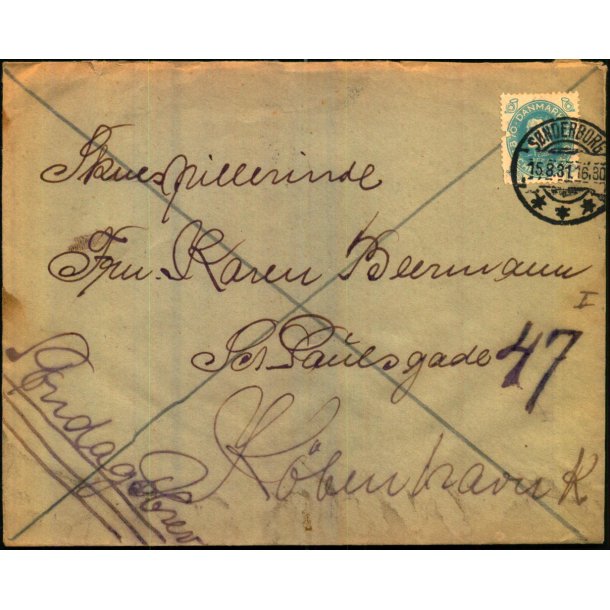 Sndagsbrev - Til Kbenhavn K - 18 - 8 - 31