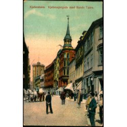 K�benhavn - K�bmangergade med Runde Taarn - 1053 - Brugt