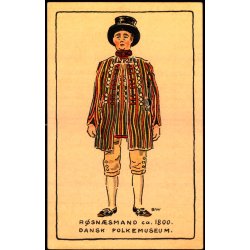 BW - Rsnsmand ca. 1800 - Dansk Folkemuseum - Alfred Jocobsen 52 - Ubrugt