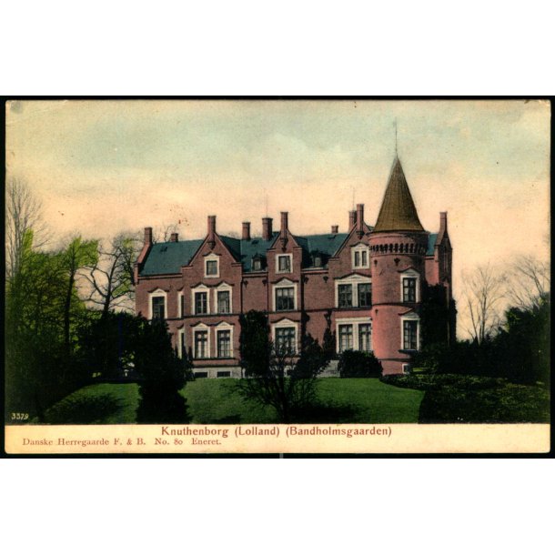  Knuthenborg (Lolland) (Bandholmgaarden) - F &amp; B. 80 - Ubrugt