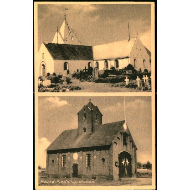 Rm - Kirke - Redningsstation - P. Andersen 18479 - 82 - Ubrugt
