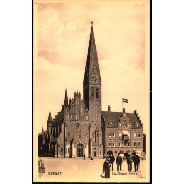 Odense - Sct. Albani Kirke - Stender 19436 - Ubrugt