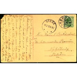 DAMSHOLTE p Postkort