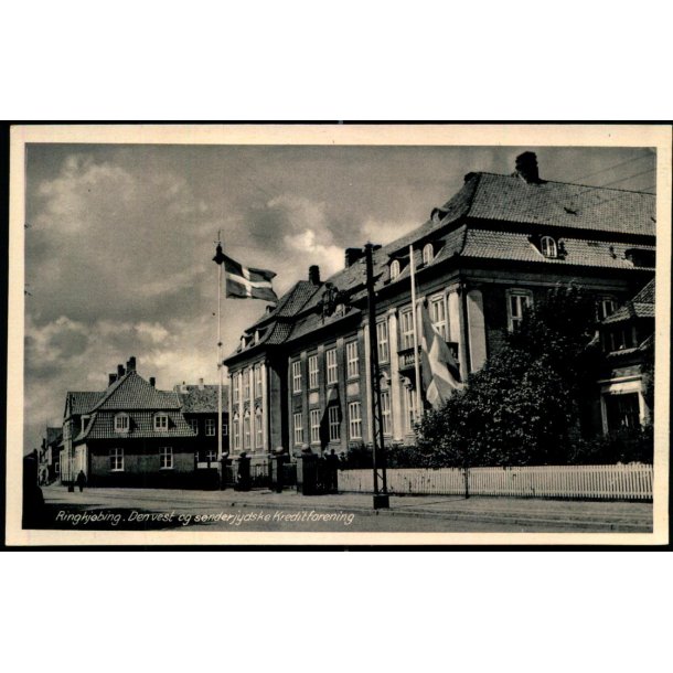 Ringk�bing - Den Vest og S�nderjyske Kreditforening - Boglade i Ringk�bing 79948 - Ubrugt