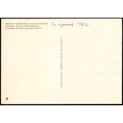 Kbenhavn - Frederik IX Statue - Sculp. Knud Nellemose - Stender 149 101 728 