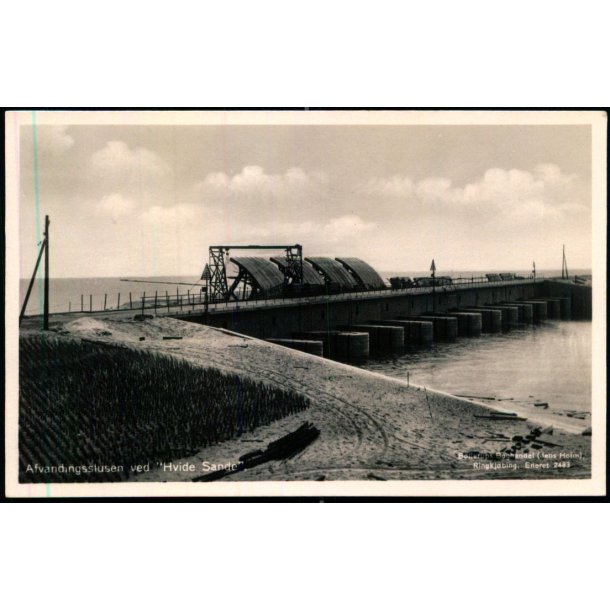 Afvandingssluse ved Hvide Sande - Bollerup Bogh. 2483 - Ubrugt