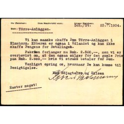 Expres Brev - Fra Tyskland - 23 - 7 - 34 - Til Glamsbjerg